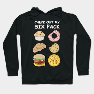 Check Out My Six Pack - Mixed Foods Hoodie